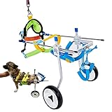 Adjustable Dog Wheelchair/Cart for Back