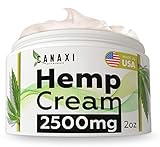 Natural Hemp Extract Pain Relief Cream 2500MG Hemp Balm Ointment Slave Contains Arnica for Inflammation Arthritis, Knee, Joint & Back Pain Muscle Pain Relief - Made in USA - EMU Oil - GMO-Free