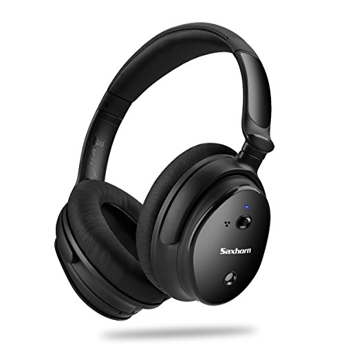 ANCJ6 Active Noise Cancelling Overear Headphones with Inline