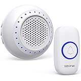 Wireless Doorbell, SECRUI Mini Door Bell Kits