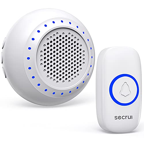 Wireless Doorbell, SECRUI Mini Door Bell Kits