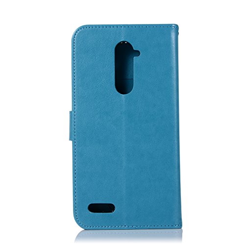 image for ZTE ZMax Pro Case, ZTE Carry Z981 Case, ARSUE Premium Soft Flip Folio 