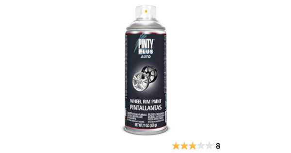 PINTYPLUS AUTO 207 Pintura Spray Pinta Llantas 520cc Plata L150, Non Concerné, Estándar
