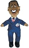 Sugarloaf Barack Obama 17" Plush in Brown/Blue