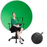 (56'') Portable Green Scree for Chair, Collapsible