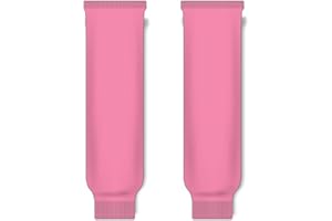 Pear Sox Pro Weight Solid Color Hockey Socks (Pink, Mite)