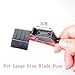 E-KYLIN 10 Guage In-line Blade Fuse Holder Cable ATC/ATO Heavy Duty for Car Electronics Modify Lab Solar System, Circuit Blow-out/Overload Protection, Large L Size Fuse Holder Waterproof