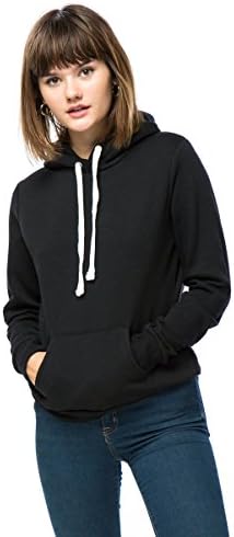 Califul Women's Lightweight Comfortable Casual Hoodies (Large, HD05 Black)