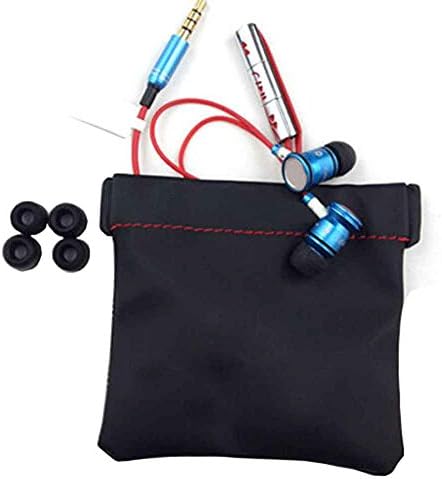 2pcs Phonyeer PU Leather Carrying Pouch Case Bag For iphone Beats HTC Earphone MP3 Cables Charger