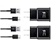 Phone Charger,Wall Charger Fast Charger-Adaptive Fast Charger Kit for Samsung Galaxy S8/S9/S10 Plus/Note8/9, Recharger Kit Include 2 xCharging Adapter & 2 x Type-C USB Cable