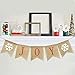 Burlap Joy Banner | Christmas Bunting Banner | Rustic Christmas Decorations | Holiday Banner| Holiday Decorations| Home Mantle Fireplace Decor