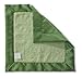 SwaddleDesigns Baby Lovie, Small Security Blanket, Cozy Microfleece with Satin Trim, Pure Green