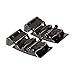 BLUECELL 2PCS Alloy Solid Buckle Automatic Ratchet Leather Belt 35MM Buckle for Men