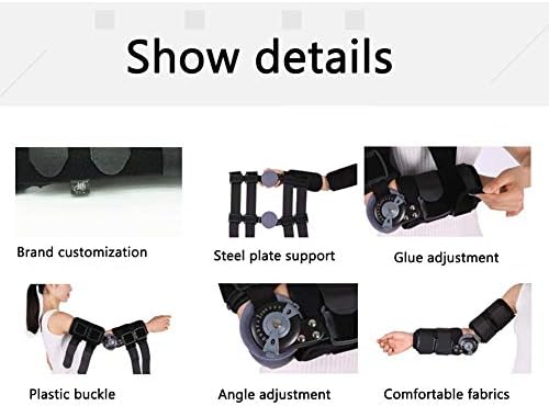 B08cmxslg1 大型家電 ホーム アジャスタブル肘関節サポートブレース腕骨折制限装具リミットはプロテクターを修正しました Wxq Xq Wxq Xq