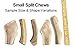 Elkhorn Premium Chews - Small Split Single Pack (for 0-20 lb Dogs and Puppies) Premium Grade Elk Antler for Dogs (1 Piece) Sourced in The USA