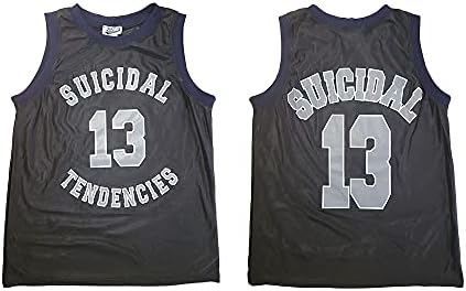 Suicidal Tendencies Official Flipskull Men Cotton Tank Navy Blue