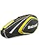Babolat Club Line (3-Pack) Racquet Bag (Black/Yellow)