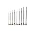 9 Pcs Micro Precision Screwdriver Set with 9 Extra Replace Blades For Jewelry, Watch Repair, Electronics (9 PCS)