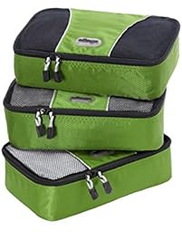 eBags Small Packing Cubes - 3pc Set (Grasshopper)