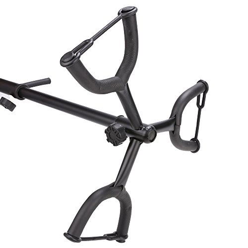 Adjustable Tripod Guitar Stand,Multi Guitar stands suitable for Electric Bass,legs fold up/retract for compact portability - Thumbnail 2