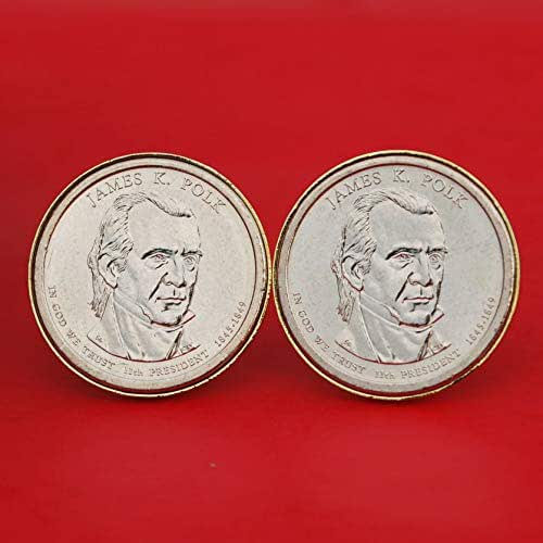 US 2009 Presidential Dollar BU Unc Coin Gold Plated