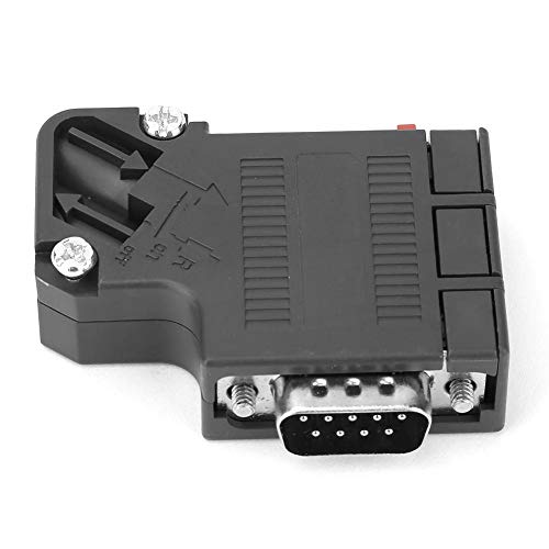 Keenso DP Profibus Connector, 972-0BA41-0XA0 Adapter 6ES7972-0BA41-0XA0 35° Profibus Connector Flame retardant ABS for Profibus Industrial Controls