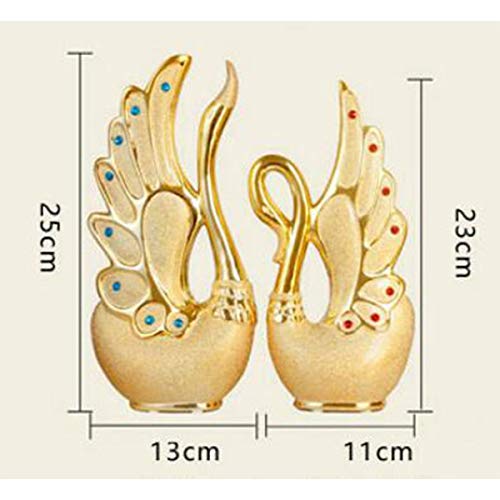 Tongboshi Home Decoration, Jingdezhen Ceramic Jewelry Crafts, Home Living Room TV Cabinet Decorations, Porch Wine Rack Wine Cabinet Office Home, Bookshelf Decoration, Wedding Gifts, swan Suit