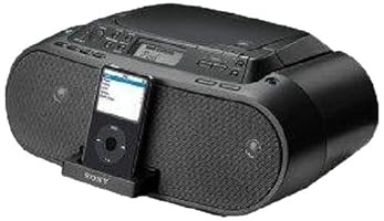 Sony ZS-S2iP CD Boombox with iPod Dock, Black | Amazon price