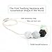 Lofca Silicone Teething Necklace for Mom to Wear-Great Baby Teether Toys-BPA Free Chew Beads-Breastfeeding Nursing Necklace Soothes Aching Gums-'Page'(Mint)
