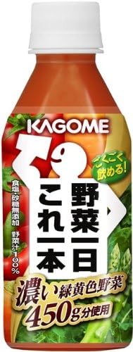 カゴメ 野菜一日これ一本 濃い緑黄色野菜 280g 24本 カゴメ 野菜ジュース フルーツジュース 通販 Amazon