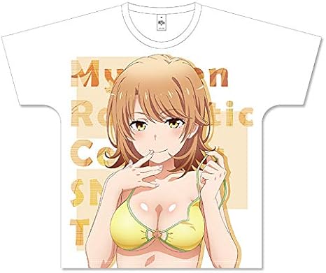 Amazon やはり俺の青春ラブコメはまちがっている シリーズ フルグラフィックtシャツ 一色いろは 水着b 続ver Mサイズ アニメ 萌え グッズ 通販