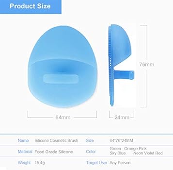 face scrubber target