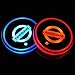 Auto sport 2PCS LED Cup Holder Mat Pad Coaster with USB Rechargeable Interior Decoration Light for Nissan Accessory