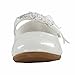 Cixi Maxu E-Commerce.Co.Ltd Little Girl Ballet Mary Jane Shoe,White,Little Kid,11M