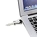 CHUYI Funny and Novelty Metal Guitar Shape 8GB USB 2.0 Flash Drive Jump Drive Waterproof Pen Drive Memory Stick Data Storage Thumb Drive U Disk Gift (Black and White)