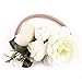 DRESHOW Baby Girl Headbands with Bows Nylon Hairbands Handmade Hair Accessories for Newborn Infant Toddlers 2 Pack