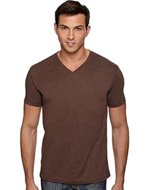 Next Level Men's CVC Combed V-Neck T-Shirt (Pack of 6)