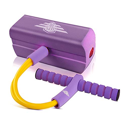dmazing Girls Toys Age 4-5, Foam Pogo Stick Jumper for Kids Christmas Xmas Gifts for Birthday Presents Gifts for 3-12 Year Old Girls Toys Age 3-12 Stocking Stuffers Stocking Fillers Purple DDUSFPJ03