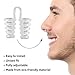 AtoZ New Snore Stopper Nose Vents - Anti Snoring Devices Set of 8 - Snoring solution nasal dilators - Stop Snoring Nasal Dilator - Anti snore nasal strips