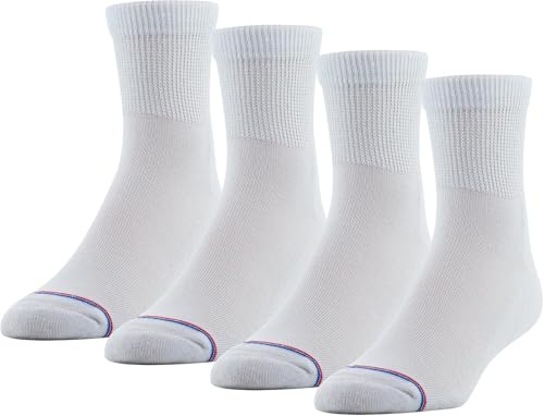 MediPeds Women's Diabetic Quarter Socks with Non-Binding Funnel Top, 2 Pairs, 9…