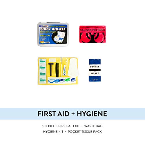 Complete Earthquake Bag - Emergency kit for earthquakes, hurricanes, floods + other disasters (1 person, 3 days)