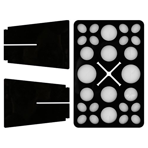 image for Docolor 26 Mix Size Makeup Brush Holder Tree Tower Air Drying Organize