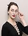 Mini Tree Glasses Strap for Women Eyeglass Chains SS Beaded Reading Glasses Cords Sunglasses Holder Strap Lanyards Eyewear Retainer (Silver and Gold)