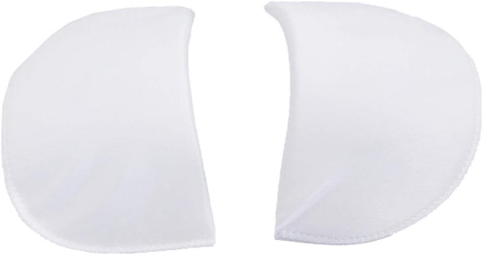 YEQIN (TM 2 Pair Soft Foam Padded Shoulder Pad for Blazer Clothes Sewing Accessories Craft DIY (White) - Image 5