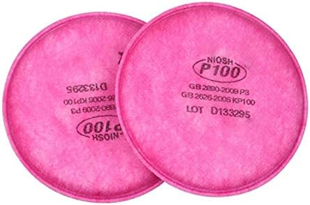 Particulate Filter Compatible with 2091, Installed on 6000 7000 FF-4 Filter Retainer Use, 4.3 Inch, 2 PCS