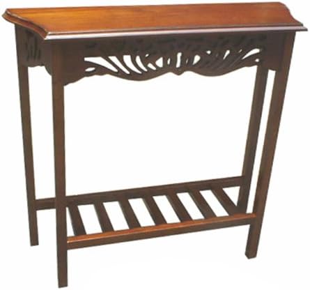 Office Accents Serenity Entry Wall Table, Mahogany Finish