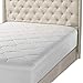 Micropuff Soft and Comfortable Twin XL Size Mattress Pad - Simple and Easy to Use Mattress Pad - 100 gsm - Odorless Filing - Durable at 125 Breaking Strength - Tight Elastic Stretch