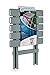 Camco 51692 Gray Large Adirondack Portable Outdoor Folding Side Table, Perfect for The Beach, Camping, Picnics, Cookouts and More, Weatherproof and Rust Resistant