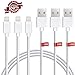 Sundix iPhone Charger, 3Pack 10ft Charging Syncing Cord Compatible with iPhone X 8 Plus 8 7 Plus 7 6 6S 6 Plus 5S SE iPod iPad Mini Air Pro