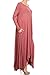 12 Ami Solid Long Sleeve Pocket Loose Maxi Dress (S-XXXL) - Made in USA